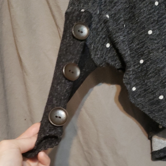 Papillon polka dot pullover poncho - Picture 2 of 5